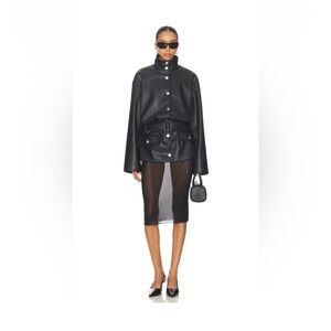 Women's Black Leather Jacket